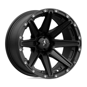 MSA Offroad Wheels – M33 CLUTCH – Black – 14″x7″ -47mm – All weather Wheels – M33-14710